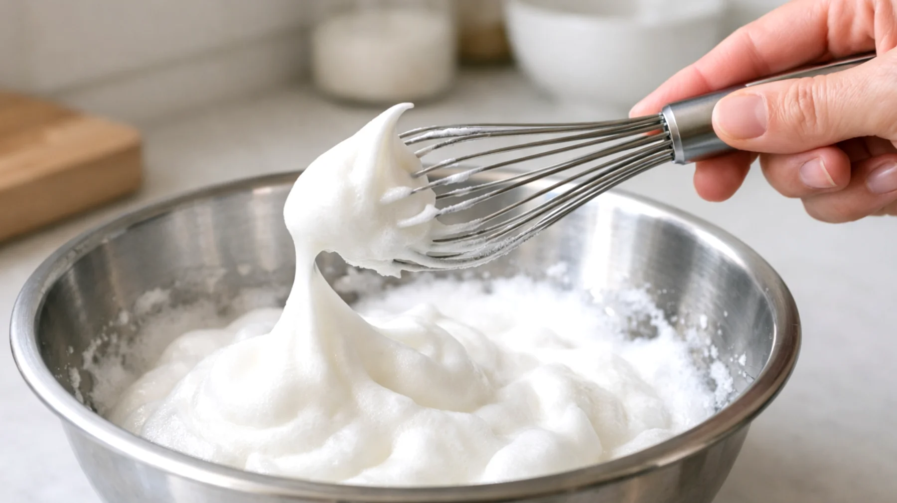 Come non sbagliare a montare gli albumi a neve con la frusta a mano: errori comuni che impediscono di ottenere una consistenza perfetta e ferma"