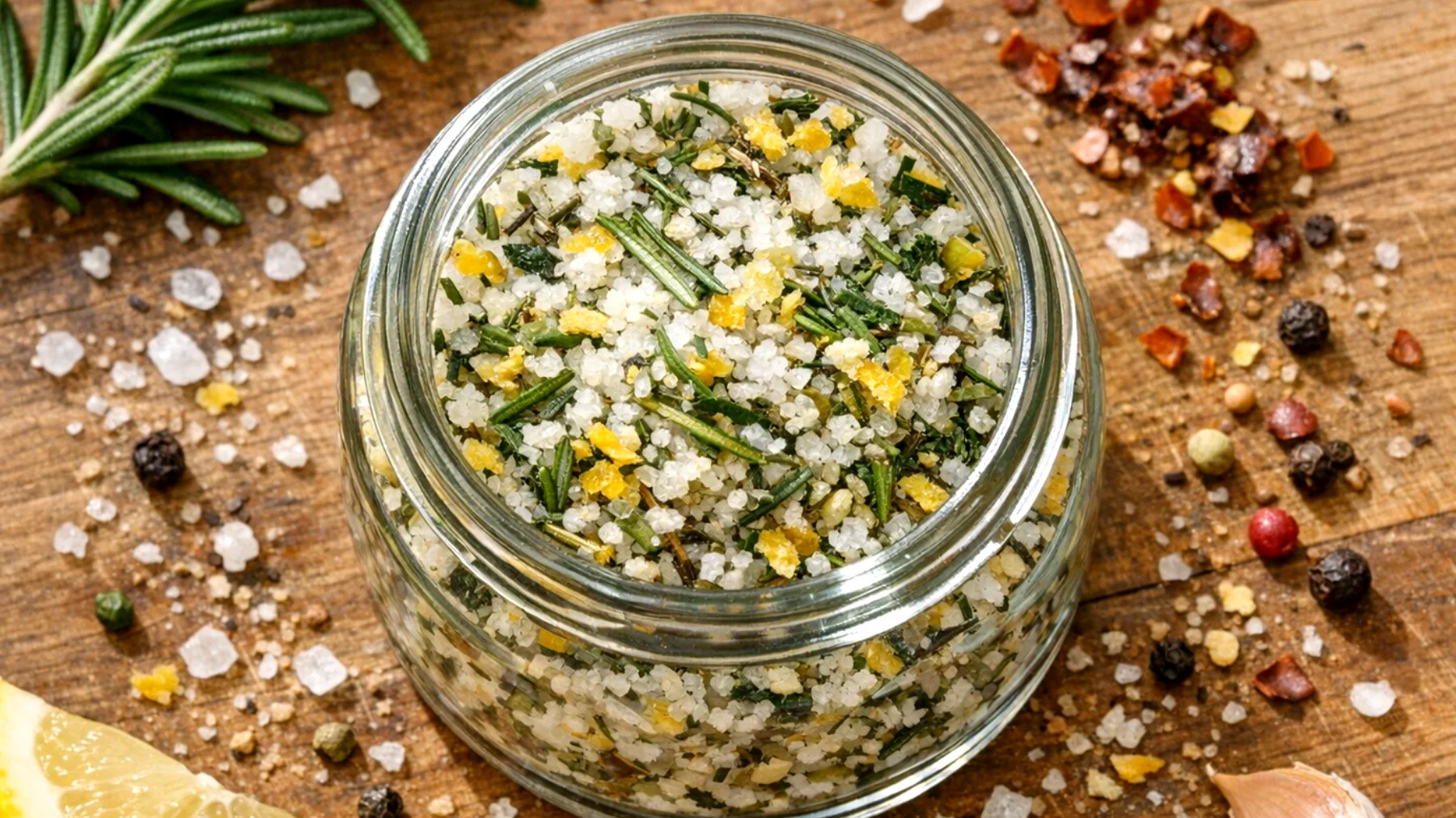 Come preparare il sale grosso in casa per chi segue una dieta a basso contenuto di sodio o vuole creare versioni aromatizzate light"